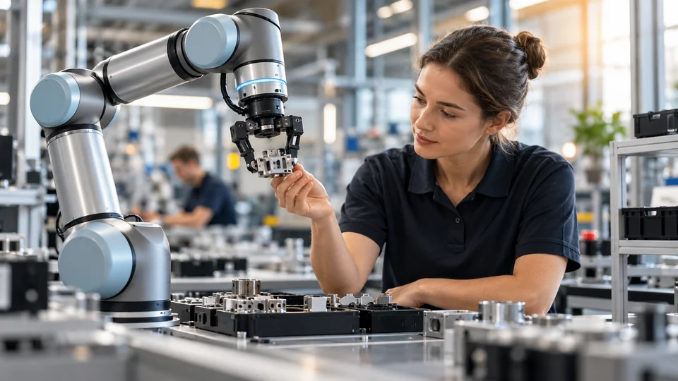 KI-Visualisierung eines beispielhaften Robotikeinsatzes
